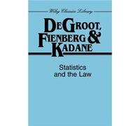 Statistics and the Law by MH Degroot Paperback Book Morris H. Degroot, Stephen E. Fienberg (Auteur)