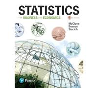 Statistics for Business and Economics