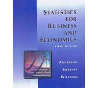 Statistics for Business and Economics