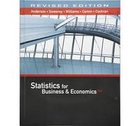 Statistics for Business & Economics