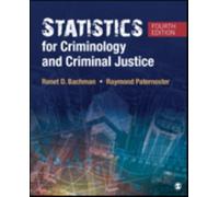 Statistics For Criminology And Criminal Justice