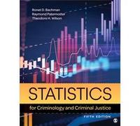 Statistics for Criminology and Criminal Justice by Theodore H. Wilson Theodore H. Wilson (Auteur)