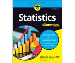 Statistics For Dummies by Deborah J. Rumsey Deborah J Rumsey, (Auteur)