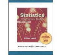 Statistics For Engineers And Scientists