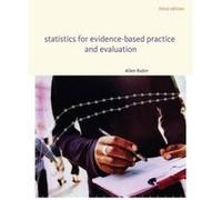 Statistics for Evidence-Based Practice and Evaluation (Research, Statistics, & Program Evaluation) - [Livre en VO] Allen Rubin (Auteur)