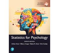 Statistics for Psychology, Global Edition + MyLab Psychology with Pearson eText (Package)