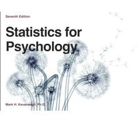 Statistics for Psychology: Seventh Edition