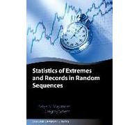 Statistics Of Extremes And Records In Random Sequences