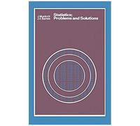 Statistics: Problems And Solutions