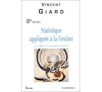 Statistique appliquée à la gestion (1 livre + 1CD-ROM)