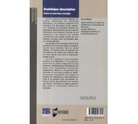 STATISTIQUE DESCRIPTIVE