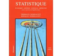 Statistique: Economie, gestion, sciences, médecine (avec exercices d'application)