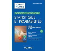 Statistique et probabilités - 6e éd.: Exercices et méthodes