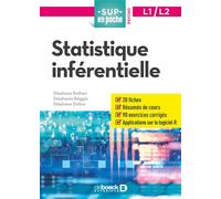Statistique inférentielle 2018 - Stéphane Rothen - De Boeck Supérieur - broché - Manuel