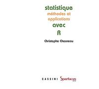 Statistique : méthodes et applications avec le logiciel r
