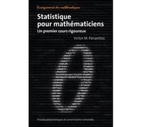 Statistique pour mathématiciens Victor M. Panaretos (Auteur)
