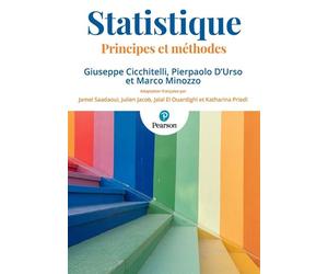 Statistique Principes et méthodes - Giuseppe Cicchitelli - Pearson France - broché - Scolaire / Universitaire