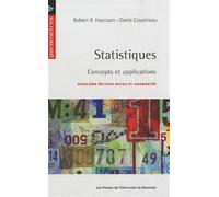 Statistiques, 2e édition Concepts et applications - Denis Cousineau - Presses Universite De Montreal - broché - Etude