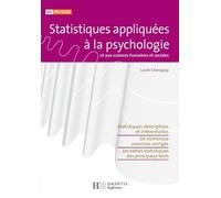 Lucile Chanquoy – Statistiques appliquées à la psychologie – Étude – Relié