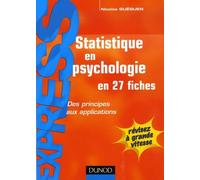 Statistiques en psychologie