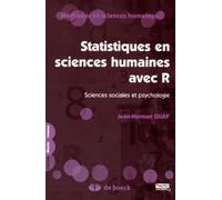 Statistiques En Sciences Humaines Avec R - Sciences Sociales Et Psychologie