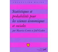 Statistiques et probabilités pour les sciences économiques et sociales