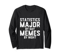 Statistiques Major by Day Memes by Night Étudiant en Science des données Manche Longue
