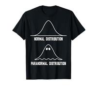 Statistiques mathématiques Enseignant de distribution paranormale normale T-Shirt