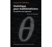 Statistiques Pour Mathématiciens - Un Premier Cours Rigoureux