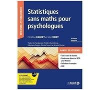 Statistiques Sans Maths Pour Psychologues