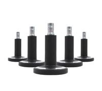 STATO-M | 11 mm | Moquette - Patins de chaise noir / chrome
