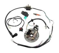 Stator Allumage Moteur Générateur pour 50cc 70cc 110cc 125cc Moto 4 Temps Dirt Bike Stator D'allumage Faisceau De Câblage Bobine D'allumage Stator Magnétos Ensemble Stators Bobine
