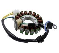 Stator compatible avec Yamaha Majesty 125, compatible avec MBK Skyliner 125 | Numéro 5DS855100000; diamètre 92 millimètres, câble 370 millimètres, 15+1 bobines; compatible avec MBK Thunder 125, Teo's 125