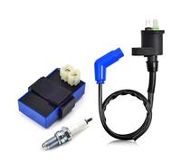 Stator D'allumage Faisceau Pour FourTrax 300 Pour TRX Pour TRX300FW 2x4 4x4 1989-1993 30410-HC4-770 30510-HC4-000 Bobine D'allumage Boîte CDI Pour Bougie