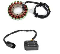 Stator D'allumage Magnéto Pour VT750DC Black Widow/Shadow Spirit 2001-2003 2005-2007 Avec Joint Pour Stator Coil Régulateur Tension Redresseur(B)