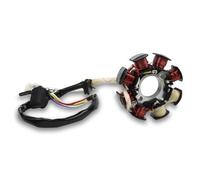 Stator D'allumage Magpower Bobine d'allumage de Stator de Moto magnéto 8 bobines pour GY6 49cc 50cc 110cc 125cc 150cc 139QMB 147QMD 152QMI 157QMJ Scooter cyclomoteur Bobines Magnéto Stator