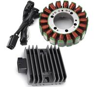 Stator De Magnéto Pour Kawasaki ER400 ER-4N EX400 ER-6N Pour KLE650 Pour Versys 650 2007-2016 Bobine De Stator + Redresseur De Régulateur De Tension Accessoires De Moto