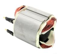 Stator de rechange pour meuleuse d'angle 1604220220 compatible avec les outils électriques GWS9-125 GWS9-150 Composant métallique Finition argentée pour entretien de réparation