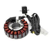 Stator générateur Bobine de stator de magnéto de moto compatible avec Honda VT125 C2 Shadow 125 VT XL125V XLV125 Varadero XL 125 JC32 Bobine de stator