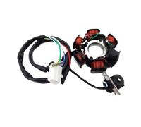 Stator Magnétique D'allumage À 6 Pôles, Moteur Pour GY6 50cc Pour 139QMB Cyclomoteur, Scooter, ATV, Quad, Go Kart Bobine Stator Moto