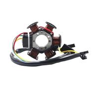 Stator moto Bobine de stator de générateur de moto compatible avec Yamaha DT50 R TZR50 AM6, compatible avec Aprilia RS50 RX50 et Peugeot XP6 XPS