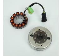 Stator Rotor D Allumage Origine Pour Scooter Piaggio 50 Fly 4t Neuf