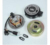 Stator rotor d'allumage pour mobylette Peugeot 103 gros cone 12V éléctronique