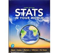 Stats dans votre monde, troisième édition, manuel de l'étudiant, c. 2020