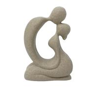 Statue Amour - Figurine Décorative Couple,Sculpture Abstraite Faite Main Déco Romantique Mariage pour Table Salon Chambre à Coucher Maison Mariée