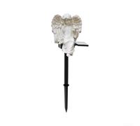 Statue Ange Résine 45cm Éclairage Auto Statue Ange Résine 45cm | Matériau résine , imperméable, résistant aux UV, couleur pur, fini lisse