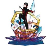 Statue - BEAST KINGDOM - DS-162 - Spider-Man : Across The Spider-Verse - 15 cm - Multicolore