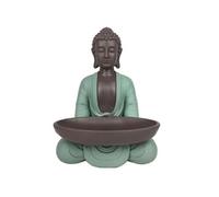 - Statue Bodhi avec plateau vide poche en polyrésine