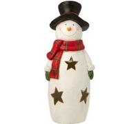 Statue Bonhomme de Neige "Christmas Show" 87cm Multicolore Multicolore