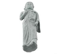 Statue Bouddha Debout Résine 18cm pour Jardin pour zen Statue(B) | Design pour zen , pour idéal pour jardin, terrasse, pour intérieur, crée une atmosphère paisible et harmonieuse
